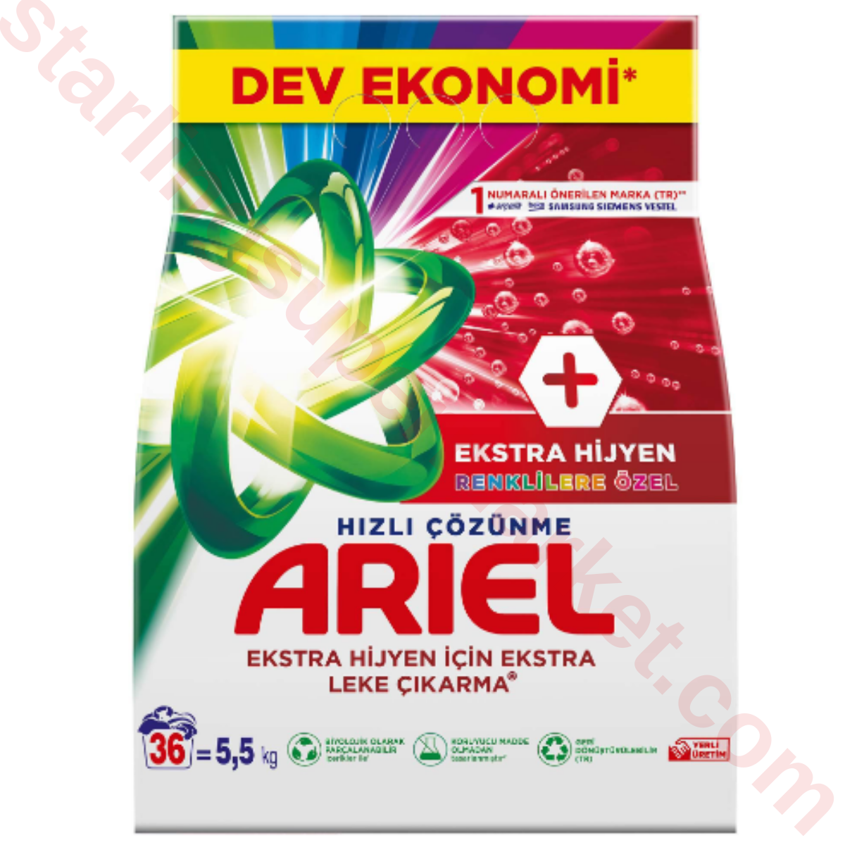 ARIEL TOZ DETERJAN EXTRA HIJYEN 5.5 KG