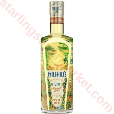 MILLHILLS LONDON DRY GIN PINEAPPLE 70 CL