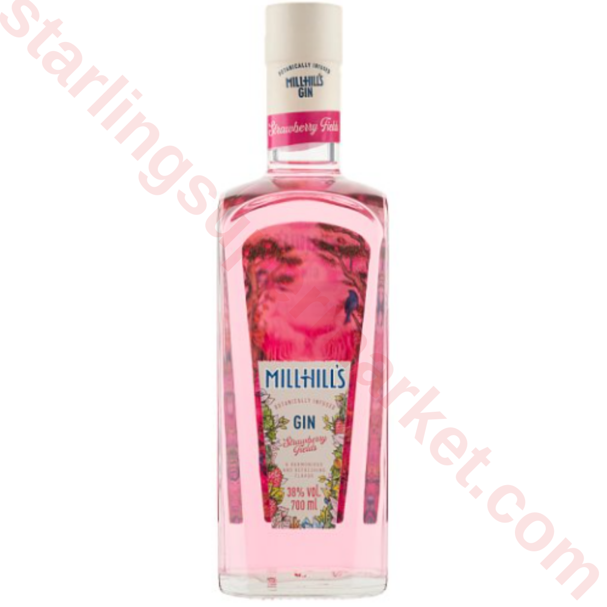 MILLHILLS LONDON DRY GIN STRAWBERRY 70 CL