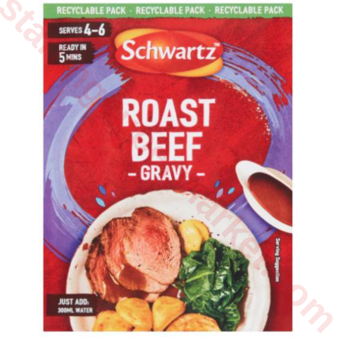 SCHWARTZ ROAST BEEF GRAVY 27 G
