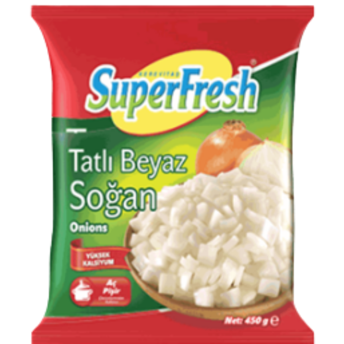 SUPERFRESH SOGAN DOGRANMIS 450 G