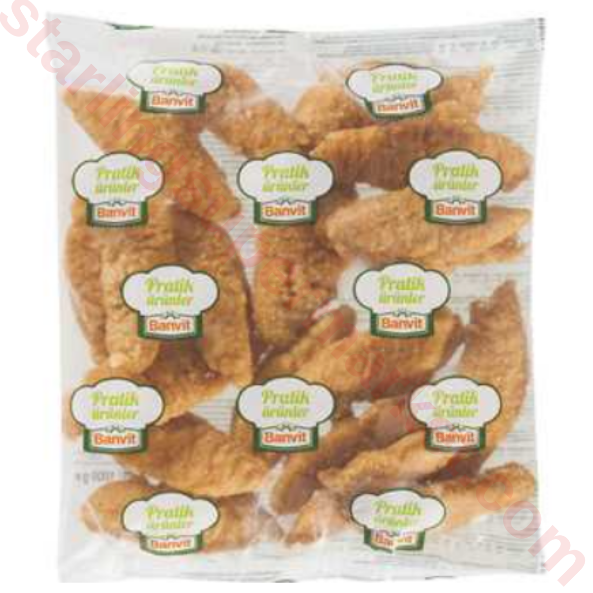 BANVIT CRISPY CHICKEN THROWN FILLETO POSET 1000 G