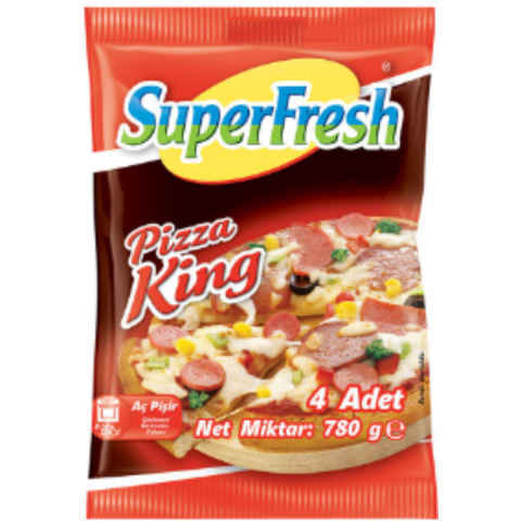 SUPERFRESH PIZZA KING 4 LU 780 G