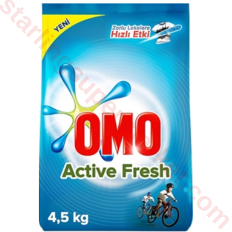 OMO TOZ DETERJAN ACTIVE FRESH 4 KG