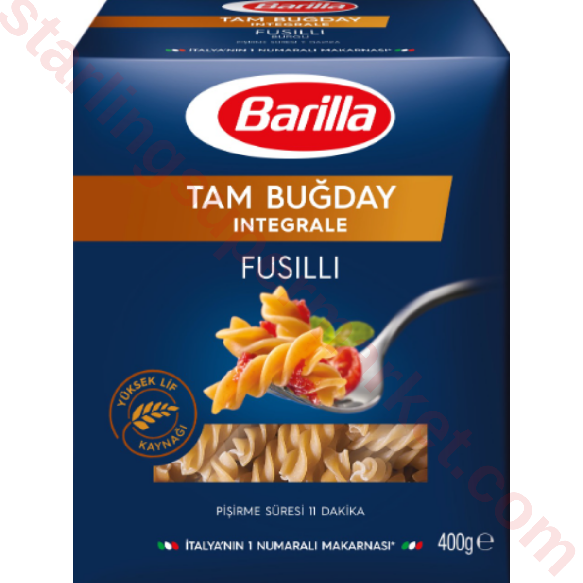 BARILLA MAKARNA TAM BUGDAY BURGU 500 G