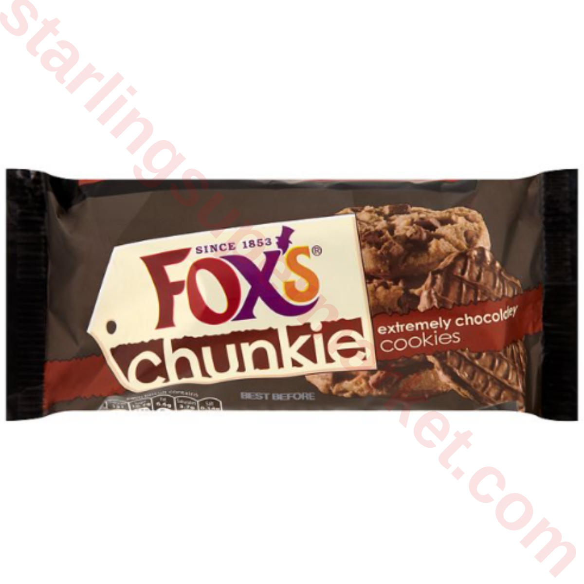 FOXS BISKUVI HALF-COATED MILK CHOCOLATE CHUN 175 G