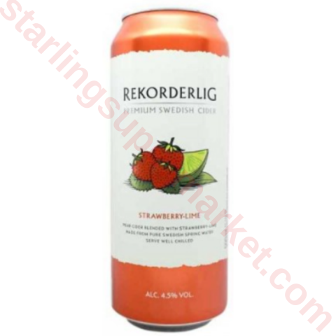 REKORDERLIG BIRA MEYVELI STRAWBERRY-LIME 50 CL