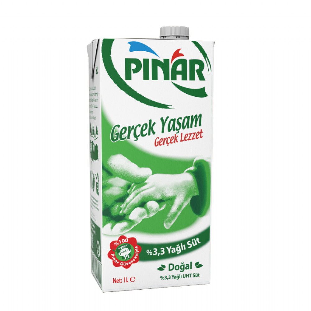 Pınar Süt 3.3 Yağlı 1L