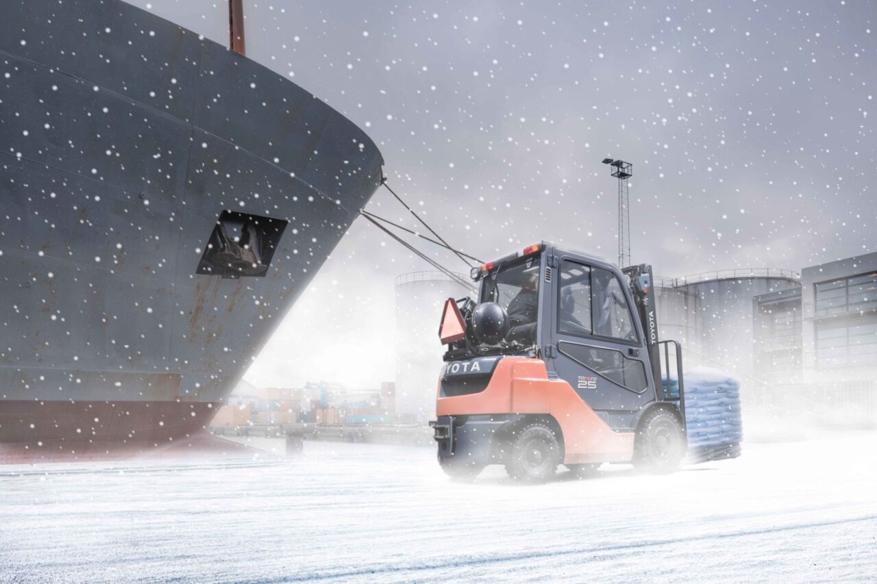 Soğuk Havada Forklift Kullanımı: Verimlilik ve Güvenlik için İpuçları