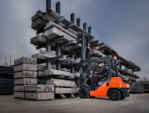 İnşaat Sektörü İçin Forklift ve Depo Ekipmanları