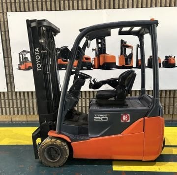 Toyota Traigo 48V 8BE20T 3 Tekerlekli Elektrikli Forklift