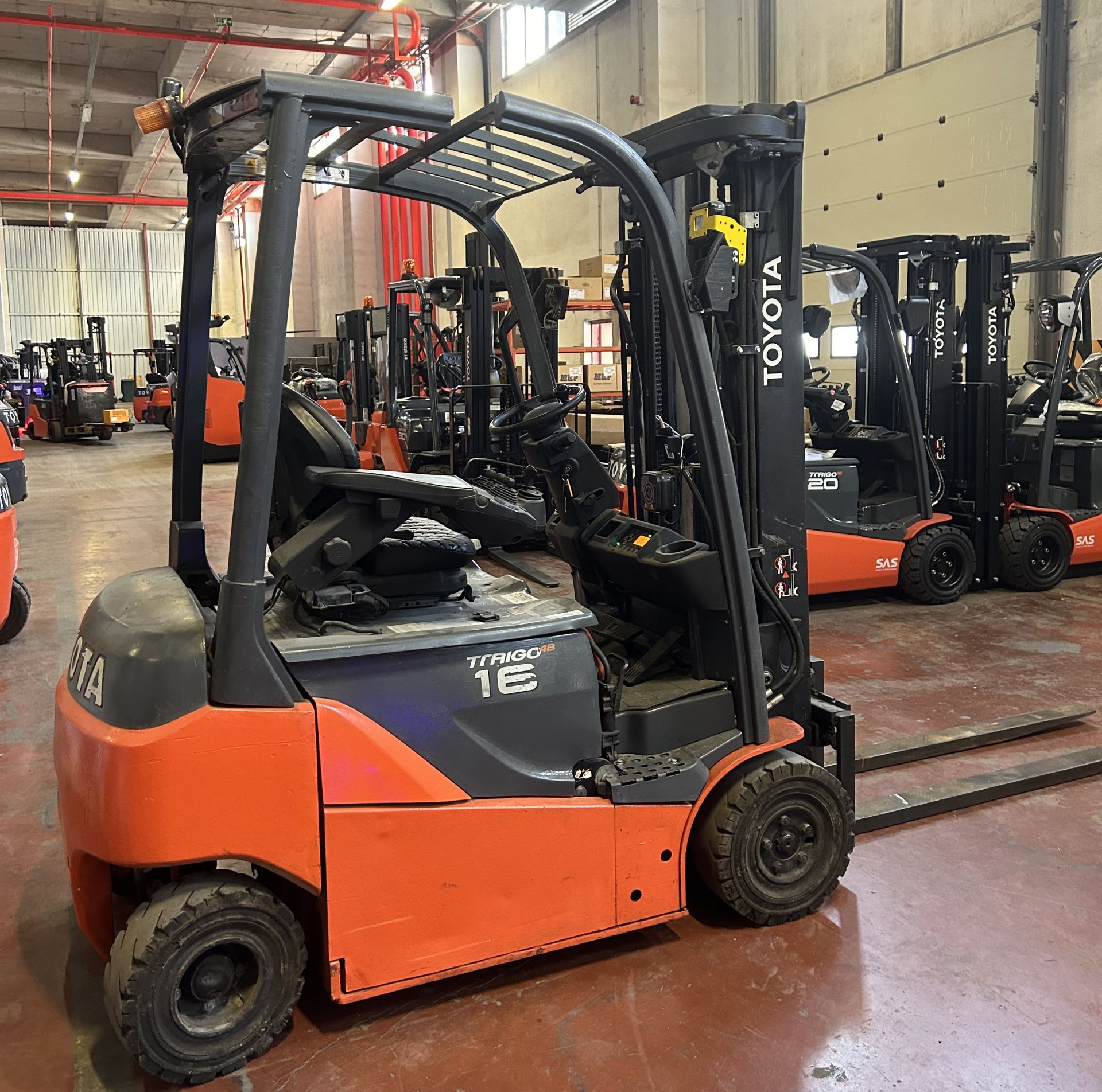 Toyota Traigo 48V 8BMK16T Elektrikli Forklift