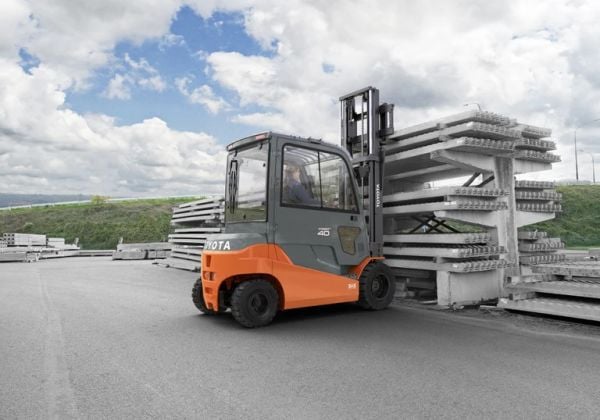 Toyota Traigo80 4.5t 4 Tekerlekli Elektrikli Forklift