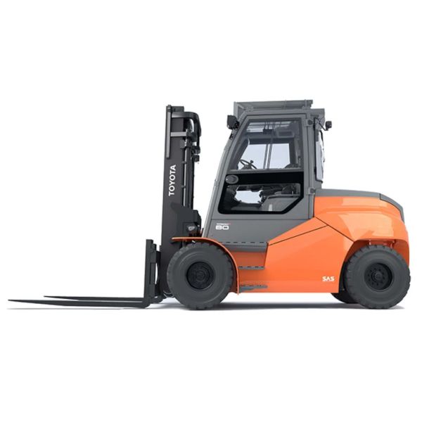 Toyota Traigo80 8t 4 Tekerlekli Elektrikli Forklift