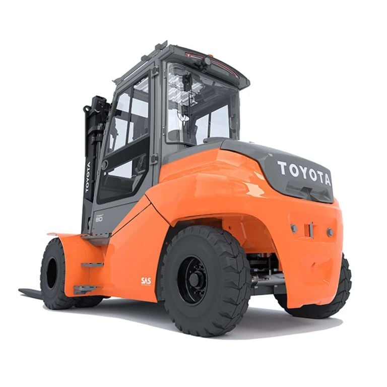 Toyota Traigo80 8t 4 Tekerlekli Elektrikli Forklift