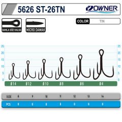 Owner 5626 St-26tn Tin Çarpma İğne