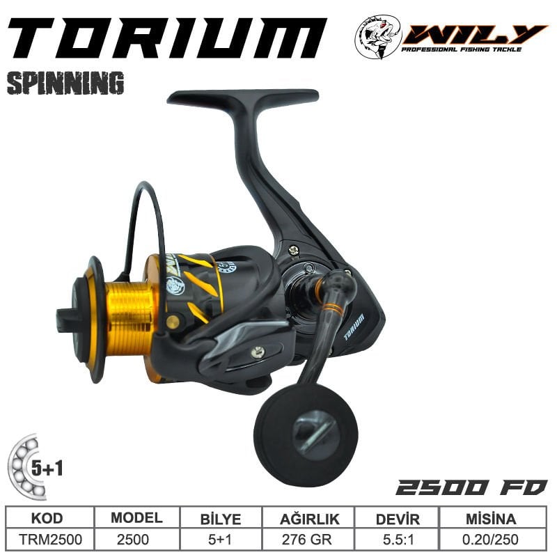 Wily Torium 2500 fd Olta Makinası 5+1 bb