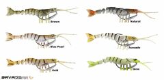 Savage gear TPE Manic Shrimp 10 cm 8 gr Sahte Balık