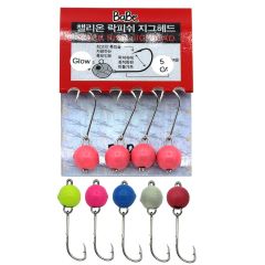 Evostar Babe Glow Jig Head