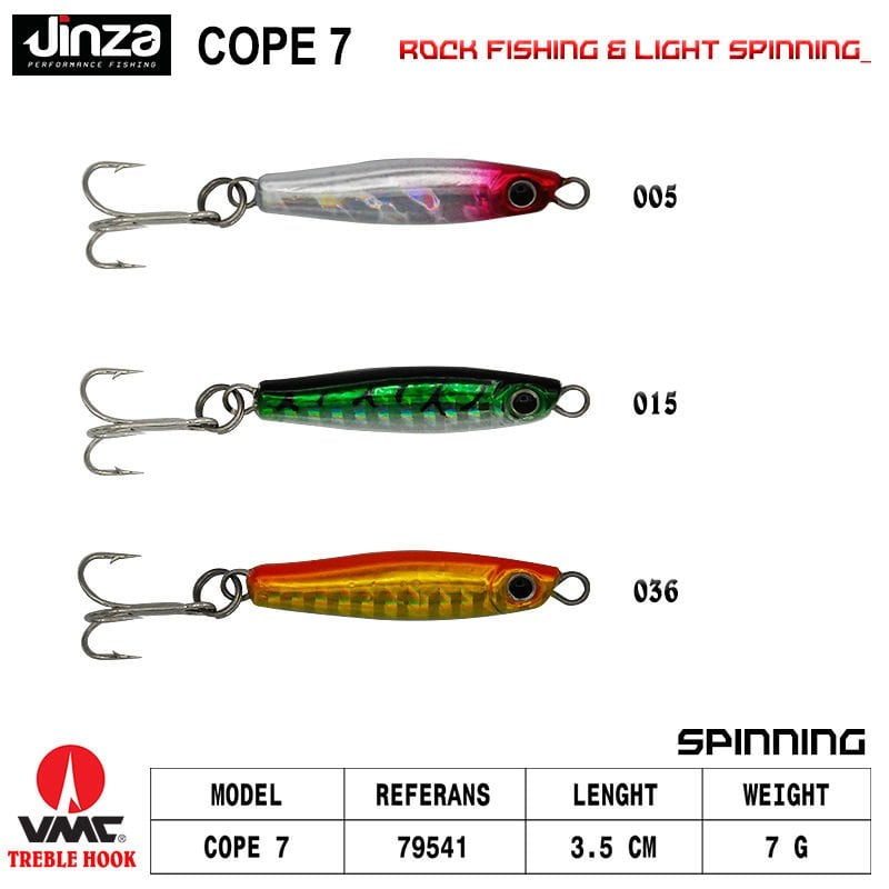 Jinza Cope 7 gr Baby Jig 35 mm