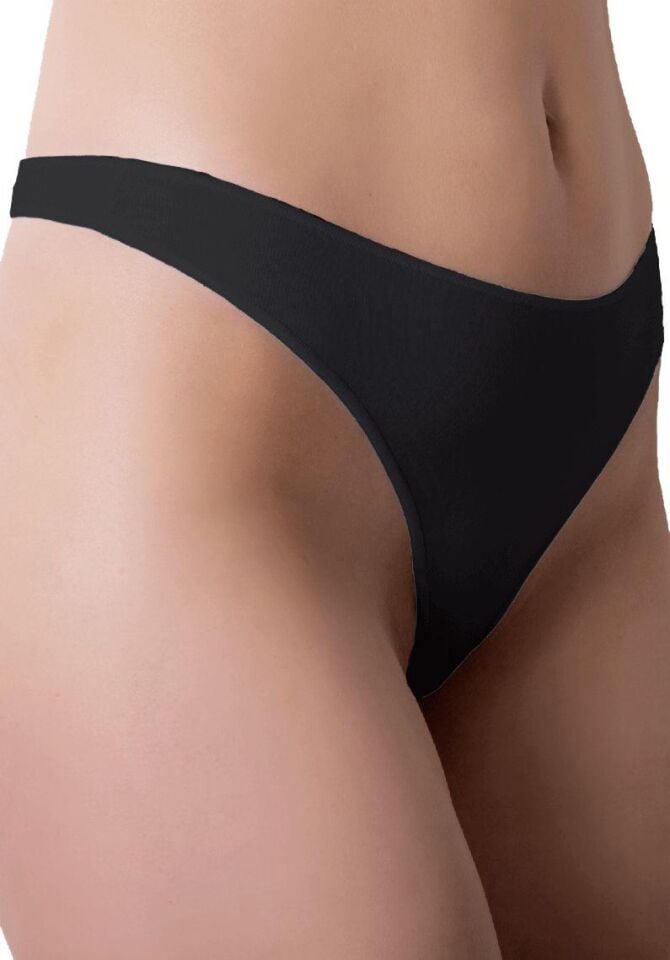 The DON G-String Kadın Slip Siyah