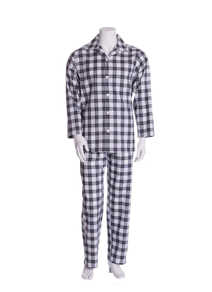 The DON Poplin Erkek Pijama Takımı Desen 28