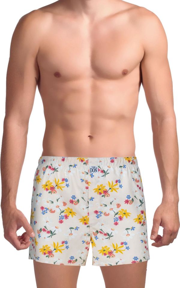 The DON Poplin Erkek Boxer Desen 44