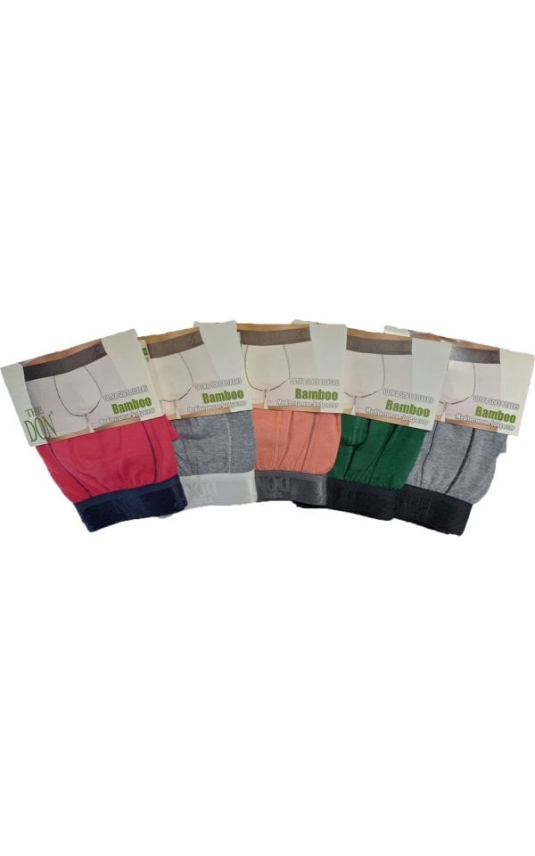 The DON Bambu Erkek Boxer 5'li Paket 5P4 (M)