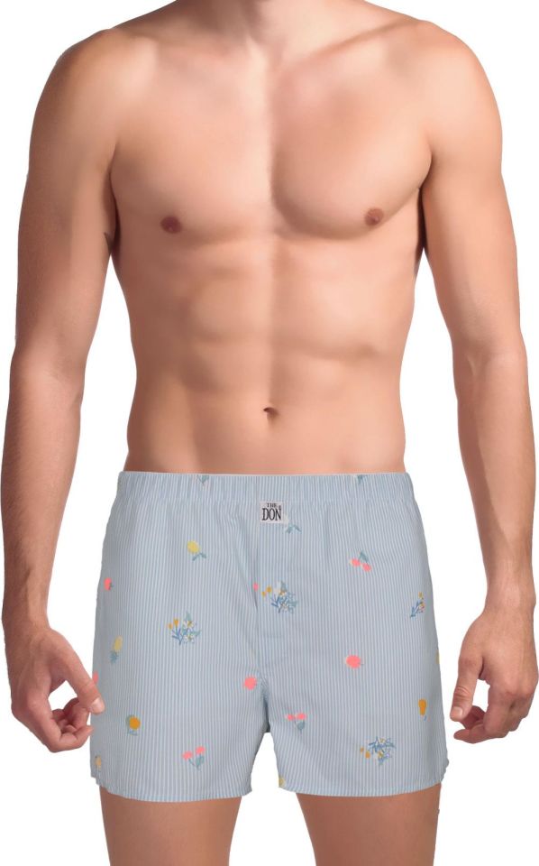 The DON Poplin Erkek Boxer Desen 4