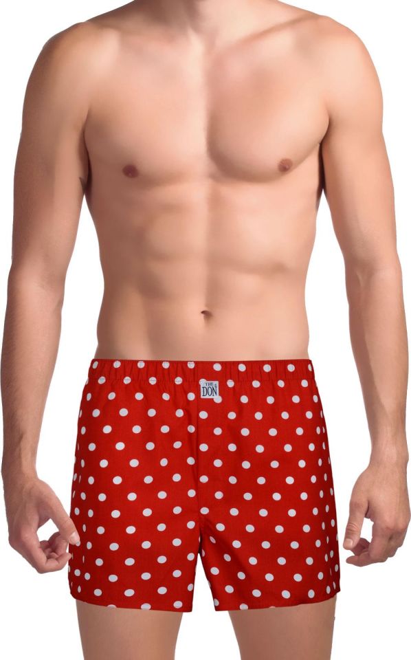 The DON Poplin Erkek Boxer Desen 55