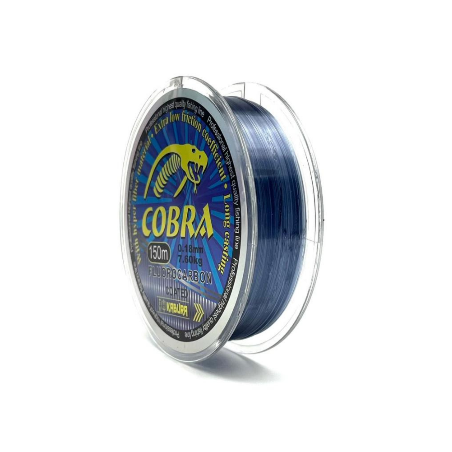 KABURA Cobra Fluorocarbon Kaplama Misina 150 Metre