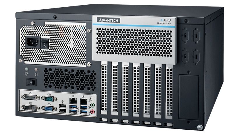 IPC-730 Desktop/Wallmount Chassis with front I/O Interfaces for ATX/mATX Motherboard