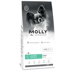 MOLLY MİNİ ADULT SOMONLU KÖPEK MAMASI 2 KG