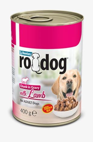 RODOG KUZULU YETİŞKİN KÖPEK KONSERVE 400 GR 12'Lİ