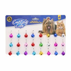 CAT/DOGLİFE KEDİ ve KÖPEKLER İÇİN RENKLİ ZİL 24LÜ 16MM