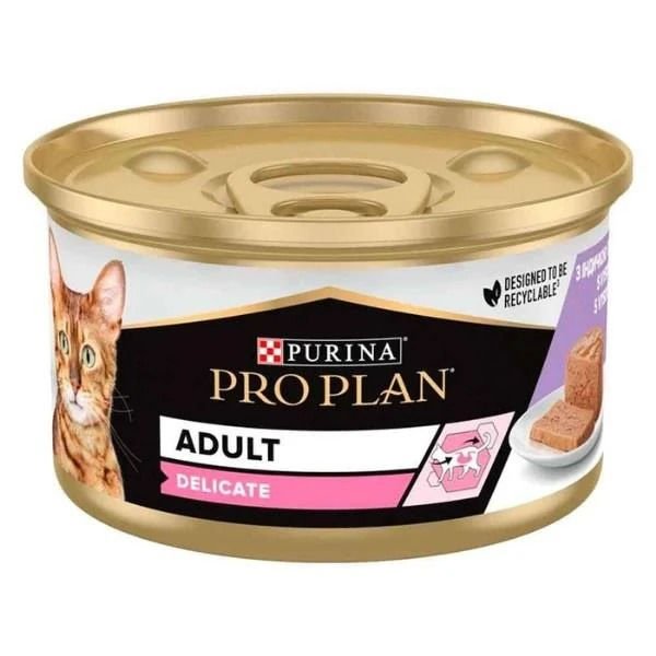 PROPLAN KEDİ DELİCATE HİNDİ 24x85 GR