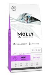 MOLLY STERİL TAVUKLU KEDİ MAMASI 15 KG