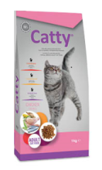 CATTY TAVUKLU KEDİ MAMASI 1 KG