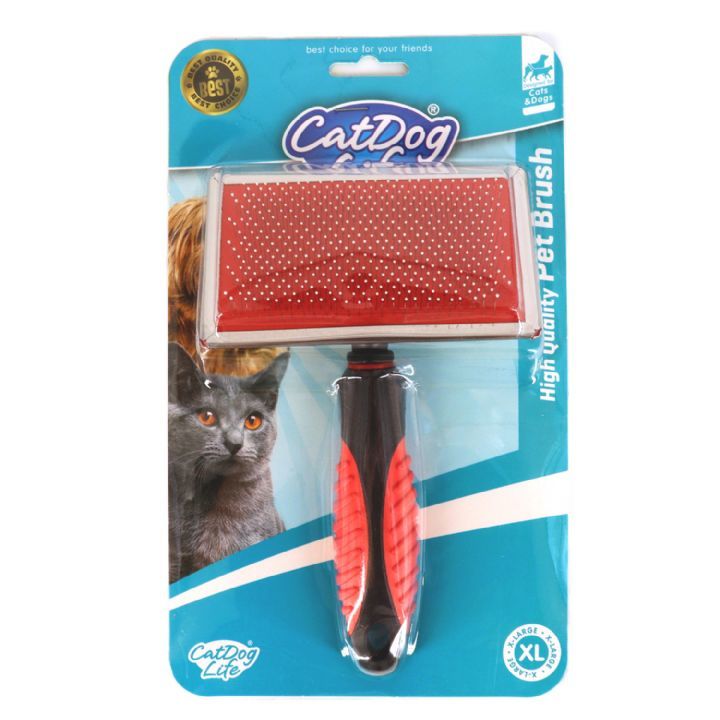 CAT&DOGLİFE KEDİ VE KÖPEKLER İÇİN TELLİ FIRÇA (XL)