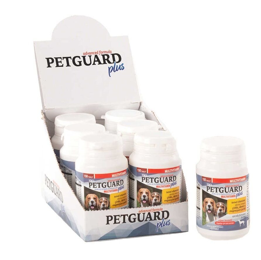 PETGUARD KÖPEK MULTİVİTAMİN PLUS 150 TABLET