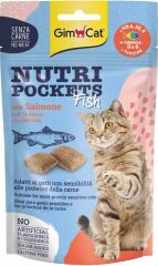 GİMCAT NUTRİ POCKETS FISH WIHT SALMON 60 GR