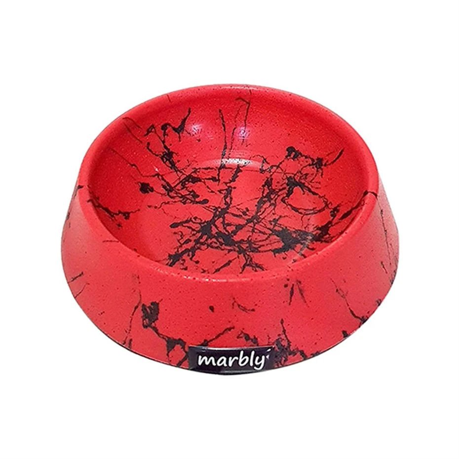 MARBLY RED BLACK MAMA KABI 16 OZ