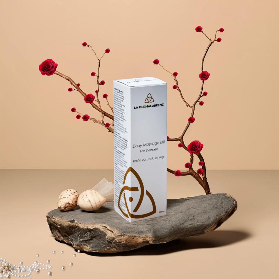 Kadın Vücut Masaj Yağı – Tanrıça Aktivasyonu, Afrodizyak Etki ve DNA Uyumlama | La Dermaloreenz - Tanrıça Koleksiyonu