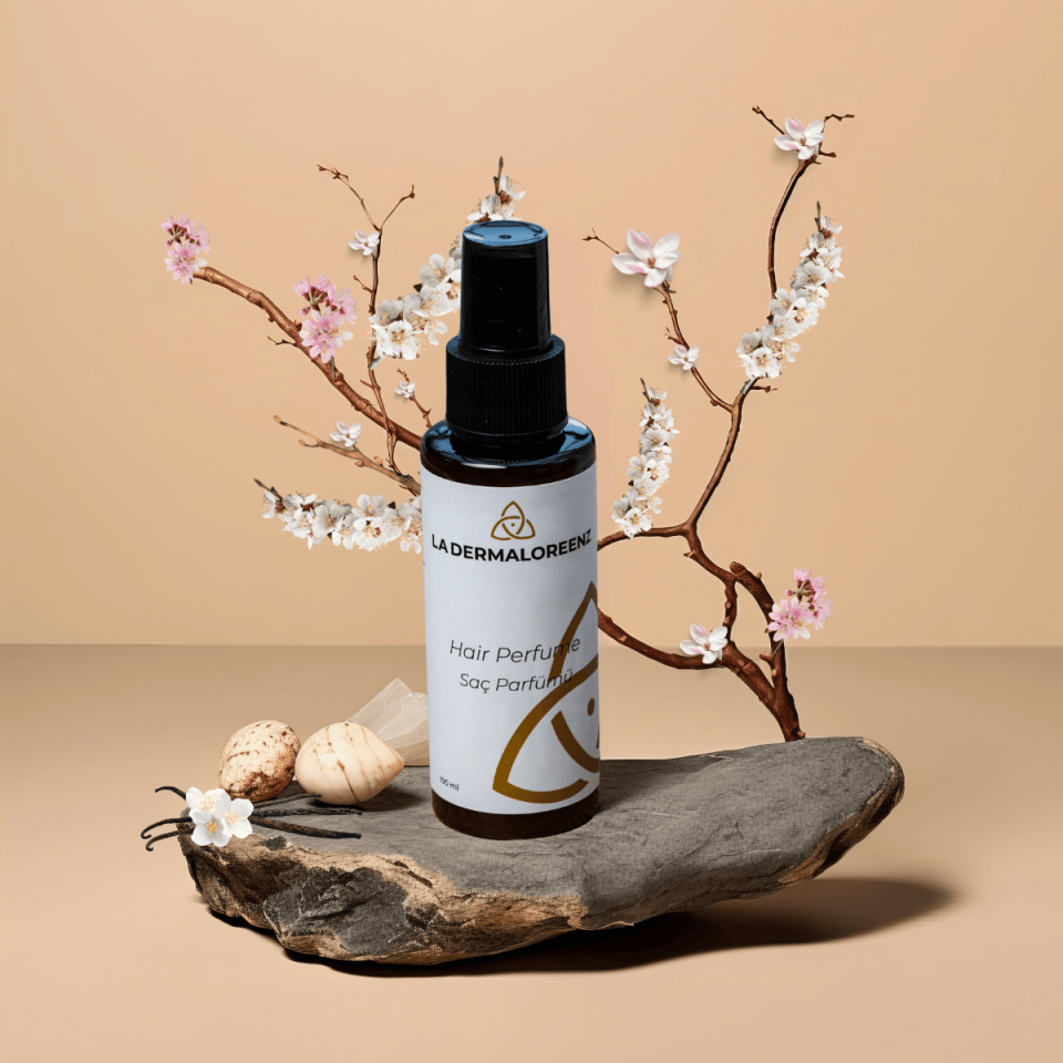 Saç Parfümü – Vanilya Kokulu Saç Parfümü ve Kolay Tarama Desteği - La Dermloreenz