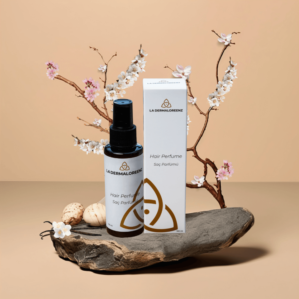 Saç Parfümü – Vanilya Kokulu Saç Parfümü ve Kolay Tarama Desteği - La Dermloreenz