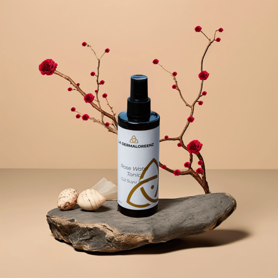 Gül Suyu Tonik | Doğal Gül Ferahlığı ve Enerji Arındırması | La Dermaloreenz