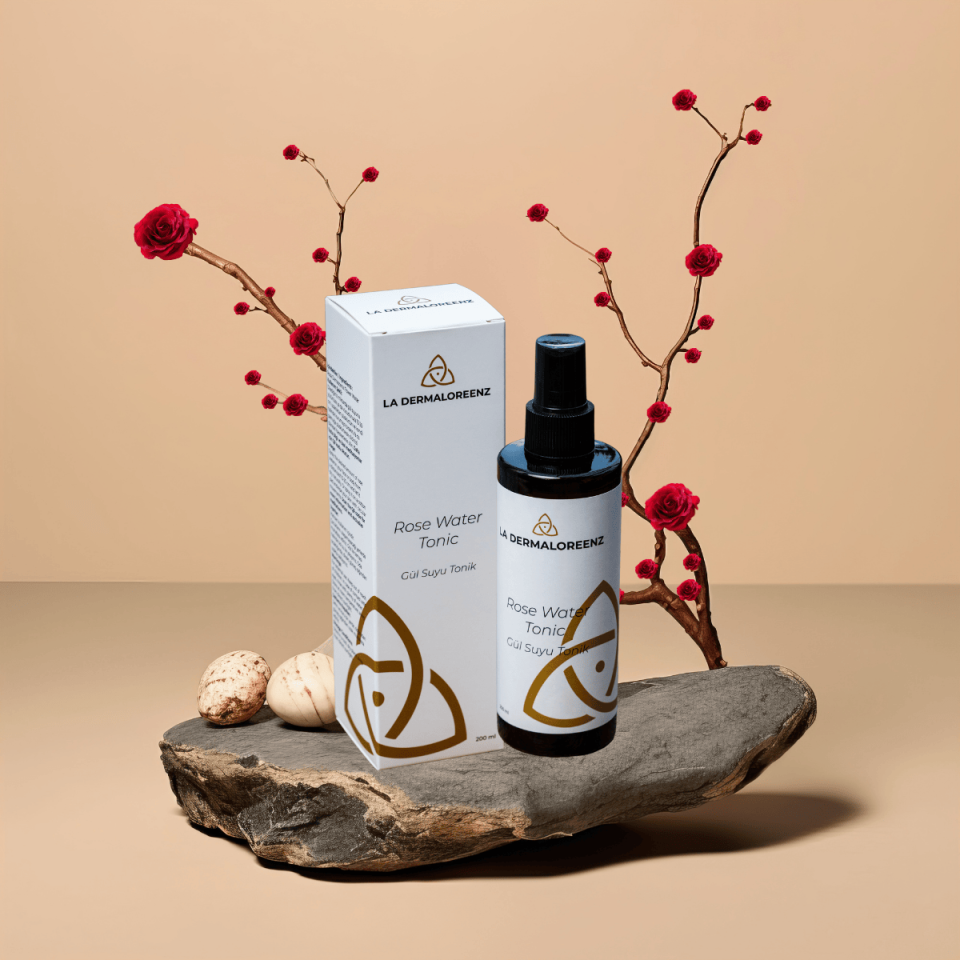 Gül Suyu Tonik | Doğal Gül Ferahlığı ve Enerji Arındırması | La Dermaloreenz