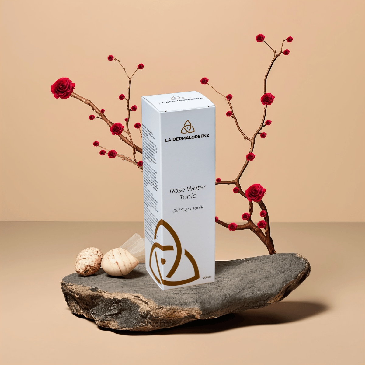 Gül Suyu Tonik | Doğal Gül Ferahlığı ve Enerji Arındırması | La Dermaloreenz
