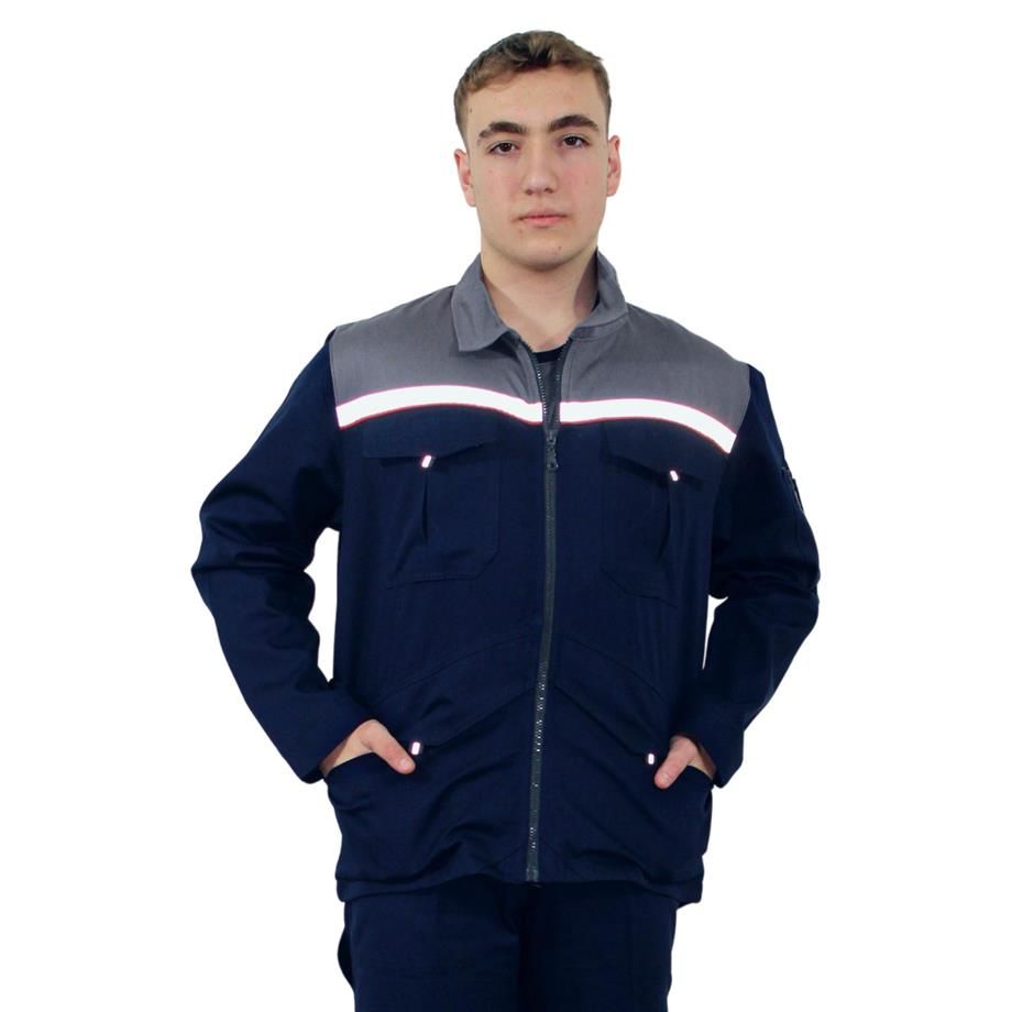 Persmont HK-PMP04Y Unisex Plus Gabardin Yazlık Mont LACİVERT - S