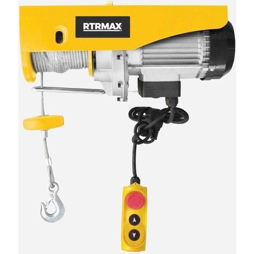 RTRMAX ELEKTRİKLİ VİNÇ 1300W 400/800KG BAKIR SARGI